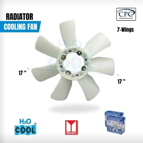 Radiator Cooling Fan Isuzu JCR FTR 17″ (inch)