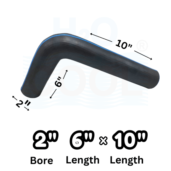 Hose Pipe Length Universal | 6x10" Length 2" Bore Size