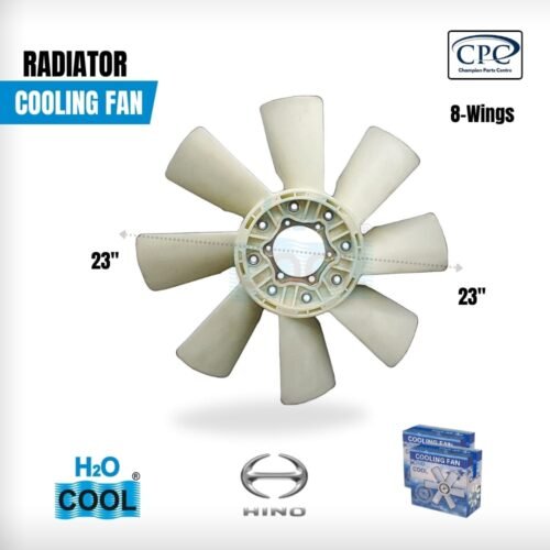 Fan Blade Hino FM1J 23-inch | Cooling Fan 8-wings