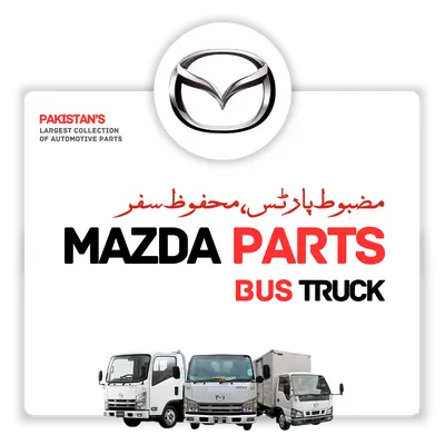 Mazda Truck Bus Parts included Cooling Parts, Hydraulic Parts, Cabin Parts, Brake Parts, Rubber Parts and Mounting Parts