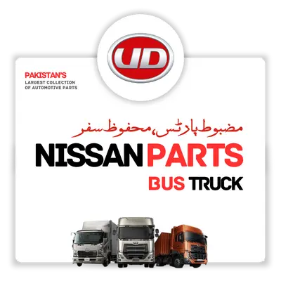 Nissan Truck Bus Parts included Cooling Parts, Hydraulic Parts, Cabin Parts, Brake Parts, Rubber Parts and Mounting Parts
